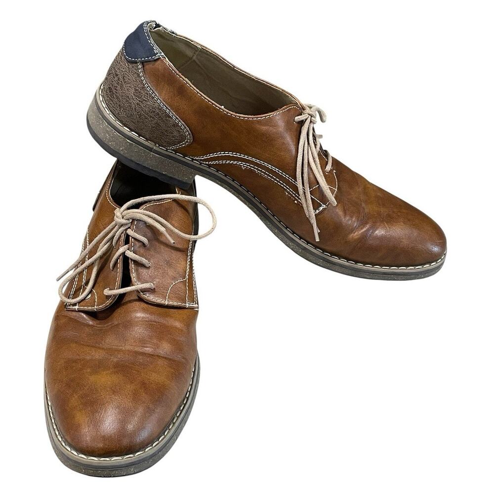 Varese NICK Men’s Size 12 Lace Up Plain Toe Oxford Dress Shoes Formal, Office